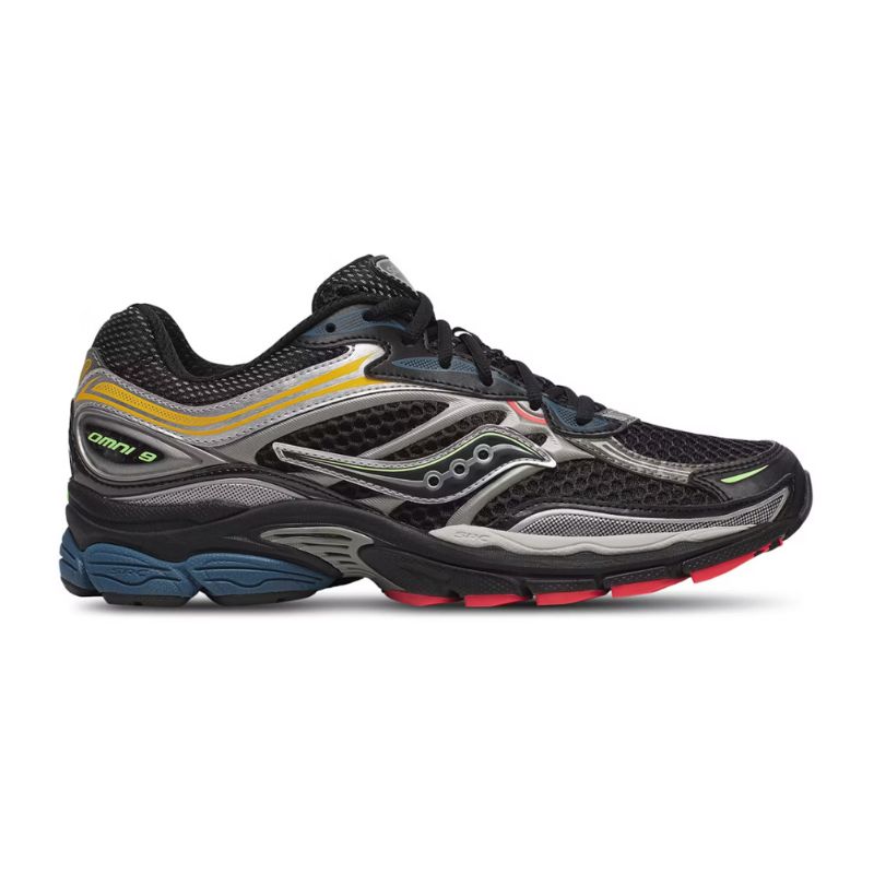 Saucony ProGrid Omni 9 Black Silver Multi